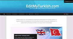 Desktop Screenshot of editmyturkish.com